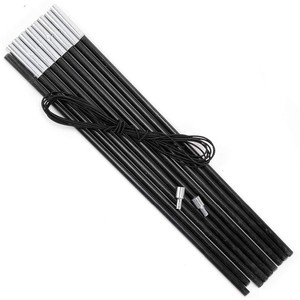 เสาเต็นท์แคมป์ปิ้ง FRP แบบยืดหดได้ เสาไฟเบอร์กลาสแบบยืดหดได้ - Product Image 2