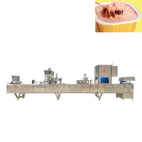 Machine de remplissage et de scellage de gobelets pour aliments humides, machine d'emballage de gobelets en aluminium pour aliments pour chats, machine de remplissage et de scellage de contenants pour serpents et animaux de compagnie