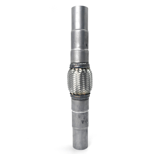 Nhà Máy Tùy Chỉnh Xả Phía Trước Flex Ống Kim Loại Lưới Bện 201/304 Thép Không Gỉ Xe Downpipe Ống Linh Hoạt - Product Image 2