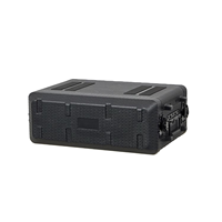 OEM ODM Ningbo Uworthy Supply, boîtier de vol en plastique rigide moulé par soufflage en matériau PE, application générale 1U 1.5U 2U