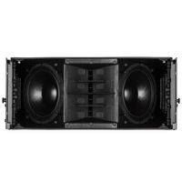 Sistema de PA de 2200 Vatios con Módulo de Línea Activo de Dos Vías y Doble Woofer de 10 Pulgadas para Sonido en Vivo, Equipo de DJ para Escenario