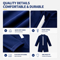 Ensemble de maillots de bain deux pièces pour garçons et filles, fabricant, manches courtes, imprimé requin et dinosaure, maillots de bain pour enfants, séchage rapide, spandex
