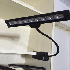 Clip de luz led para libros, accesorio de iluminación para libros con 9 luces, venta al por mayor - Product Image 3