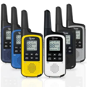 TID TD-P3 Handheld Two Way License Free Radio PMR446 FRS Communication 22/16 Channels Analog Telsiz Walkie Talkie