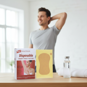 Fournisseur en gros de patchs jetables hypoallergéniques pour le contrôle de la transpiration dans les aisselles, paquet de 50 pièces - Product Image 2
