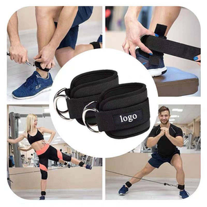 Heavy Duty in Neoprene polsini alla caviglia con D-ring cinghie regolabili <span class=keywords><strong>per</strong></span> <span class=keywords><strong>cavi</strong></span> macchina esercizi palestra allenamento <span class=keywords><strong>per</strong></span> la caviglia e Fitness - Product Image 5