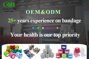 自己粘着包帯 色とりどり 通気性のある粘着包帯 ロール状 弾性自己粘着テープ - Product Image 5