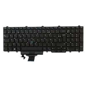 Sunrex Laptop <b>Keyboard</b> for Dell Latitude E5550 E5570 E5580 5550 5580 5590 Without Backlit FR Layout - Product Image 1