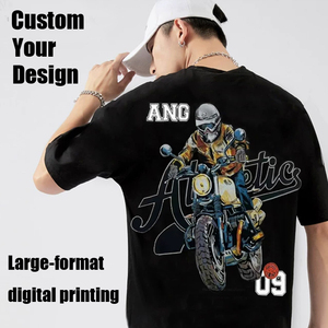 Wholesale High Quality Blank <b>Tee</b> <b>Plain</b> Tshirt Oversized Soft T-Shirt Custom Digital Print Logo Heavyweight <b>White</b> T Shirt for Men - Product Image 3