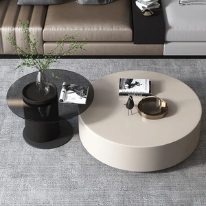 Atunus Bắc Âu thiết lập MDF Gỗ gỗ 2023 hiện đại phòng khách đồ nội thất tủ Bàn cà phê cổ điển - Product Image 5