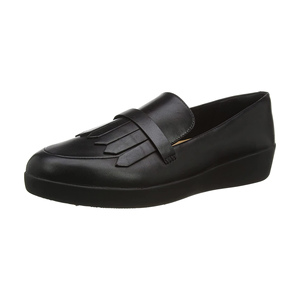 Zapatos planos clásicos de cuero de vaca para mujer - Product Image 3