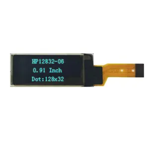 New product launch 22.384*5.584 mm display area 0.91 inch oled module