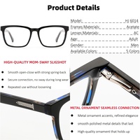 Prêt à expédier – Montures de lunettes optiques pour hommes en acétate, flexibles et artisanales, durables, à monture complète, anti-lumière bleue, pour usage quotidien