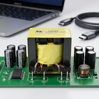 Transformateur de puissance haute fréquence monophasé PQ2625 220V vers 5V pour circuit de contrôle de capteur, transformateur de commutation à montage sur carte PCB