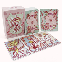 Cartes de Tarot à Jouer en Papier Recyclable avec Impression de Logo Personnalisé, Dorure à Chaud et Guide