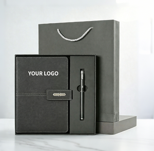 Nuovo Set Regalo Aziendale di Lusso Verde Scuro 2026 Personalizzabile con Taccuino, Tumbler e Penna per Riunioni Annuali e Regali Clienti - Product Image 6