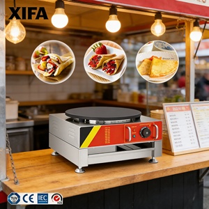 Machine <span class=keywords><strong>à</strong></span> crêpes automatique en acier inoxydable, machine <span class=keywords><strong>à</strong></span> crêpes et <span class=keywords><strong>à</strong></span> roti électrique pour cuisine commerciale, petit-déjeuner, hôtel - Product Image 6