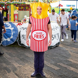<span class=keywords><strong>Disfraz</strong></span> de adultos, papas fritas doradas, ropa de Cosplay para escenario, carnavales de Halloween, <span class=keywords><strong>disfraz</strong></span> de dibujos animados - Product Image 2