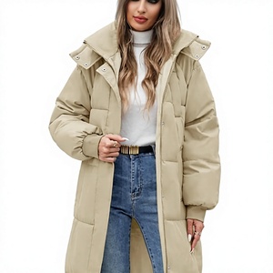 Women's Lightweight <b>Packable</b> Hooded Winter Quilted Puffer <b>Jacket</b> Detachable Sleeves Hat Zipper Closure Water Resistant Fur - Product Image 1