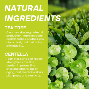 Produits de soin de la peau coréens biologiques LANORIENT en marque privée, tonique visage à la vitamine E anti-acné <span class=keywords><strong>hydratant</strong></span> à l'arbre à thé pour peaux noires - Product Image 4