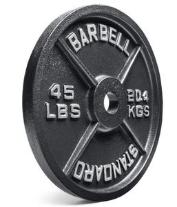 Piastra Pesi Classica <span class=keywords><strong>in</strong></span> Ghisa per Bilanciere - Product Image 3