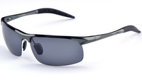Kacamata Sepeda Photochromic Gorpcore, Pelindung Setengah Bingkai Aluminium Magnesium Resin, Kacamata Olahraga Warna-warni, Pabrik OEM