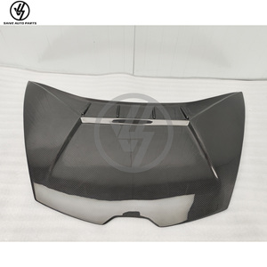 Kit de carrocería de fibra de carbono seca con tejido de sarga brillante estilo Tecnic, parachoques, capó, faldones laterales, escape, modificación/actualización para Lambo Huracán - Product Image 3