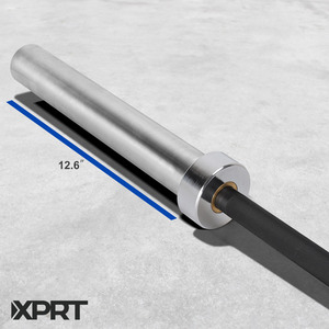 Manicotto da donna con rivestimento in zinco resistente da 15kg in acciaio resistente per esercizi di Powerlifting - Product Image 6