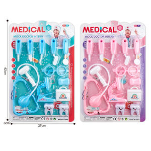 7 pièces 27x20cm conseil ensemble bicolore mixte médical Playhouse éducatif bricolage jouets de jeu de rôle pour la petite <span class=keywords><strong>enfance</strong></span> enfants - Product Image 3