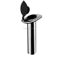 Accessoires de quincaillerie marine les plus vendus, porte-canne en acier inoxydable 316 avec capuchon et insert