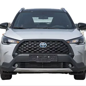 Extremely comfortable 2023 TOYOTA COROLLA CROSS 1.8P HEV SILVER/BLACK ROOF SUV cars lhd rhd cars for transport fast delivery