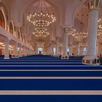 Gebetsteppich für Moscheen, Axminster, Individuelle Muster, Rollenware, Maßgefertigte Moscheen-Gebetsteppiche