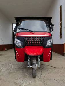 รถตุ๊กตุ๊กสำหรับผู้โดยสารใช้เครื่องยนต์3ล้อสีแดงผลิตจากจีน1000W เครื่องยนต์150cc ไฟฟ้าควบคุมด้วย250cc ได้รับการรับรองขอบถนน500กก. - Product Image 2