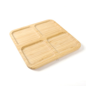 Wooden <b>tray</b>, four-compartment stove, Chinese <b>tea</b> <b>tray</b>, afternoon <b>tea</b> <b>tray</b>, pastry <b>tray</b>, snack <b>tray</b>, dried fruit <b>tray</b> - Product Image 1