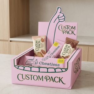 Exhibidor de Cartón Personalizado Tipo Pop-up para Mostrador, Caja de Exhibición de Cartón para Mostrador - Product Image 1