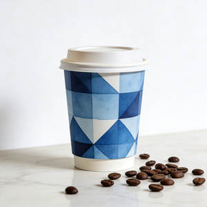 Vasos de Papel Desechables para Café con Logotipo Personalizado, Resistentes al Calor, Reciclables, para Llevar - Product Image 3