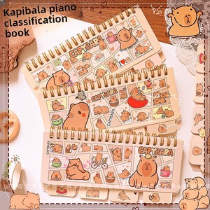 Kawaii cancelleria accessori <span class=keywords><strong>per</strong></span> ufficio forniture scolastiche Mini Notebook portatile piccolo blocco note quotidiane diario capibara - Product Image 2