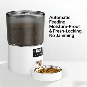 Alimentador automático do gato e do cão, gato cronometrado e quantificado máquina de alimentação inteligente do autosserviço - Product Image 2