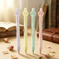 Stylo gel d'examen élégant Taro Bobo Style 0,5 mm multicolore pour étudiants