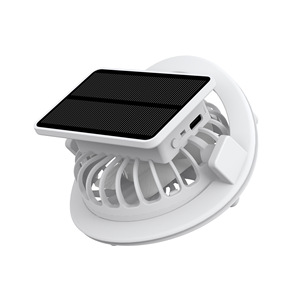 Coquettish Solar Powered Clip Fan 300mAh 500mAh Built In Battery High Power Cooling For <b>Hat</b> Wearable Portable Fan - Product Image 3