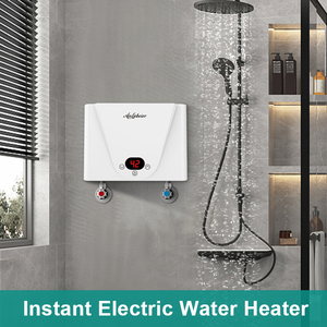 Anlabeier Innovador Calentador de Agua Eléctrico Instantáneo Ecológico sin Tanque para Debajo del Fregadero de Cocina y Ducha de Baño - Product Image 1