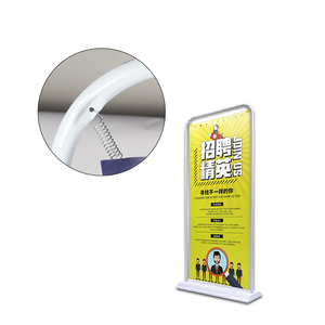 Présentoir portable en plastique 2026 pour supermarchés, centres commerciaux, entreprises, salons professionnels et <span class=keywords><strong>recrutement</strong></span> - Product Image 6