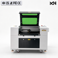 Mesin Ukiran Laser CO2 7050 70x50cm dengan Pengontrol RD Pemotong Laser Pendingin Air untuk Akrilik Kayu MDF