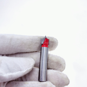 TUOKE Woodworking Cutter Tools <strong>Router</strong> <strong>Bits</strong> Shank 1/4 Cement Carbide for Milling Cutter Wood Point Cut Roundover <strong>Bit</strong> - Product Image 2