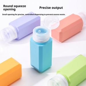 Plastic PE 90ml/60ml Multi-capacity Shampoo <b>Shower</b> Gargle Lotion Bottle Travel <b>Portable</b> - Product Image 4