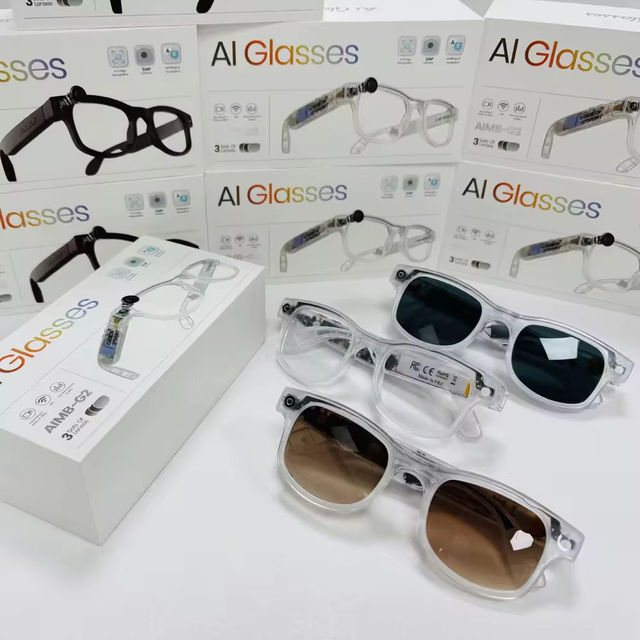 G2 Smart Glasses BT Call 8 Million pixel AI Translation Music Recording Sunglasses Recognition 1080P Video Recording