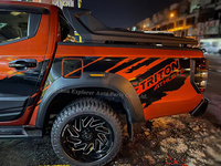 RAMAND bumper mobil L200 Triton, aksesoris Pickup 2019 dengan roda reflektor Fender untuk Triton