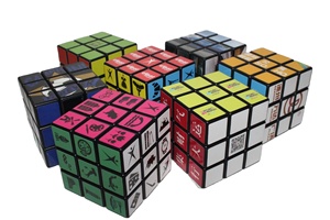 Cubo Mágico Personalizado 3x3, Cubo de Velocidad Suave, Regalo Promocional Publicitario con Logotipo Personalizado para Marca Corporativa, Juguete Educativo para Niños - Product Image 2