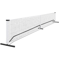 Filet de Pickleball de sports d'intérieur et d'extérieur de couleur de taille personnalisable portative sans cadre de fer