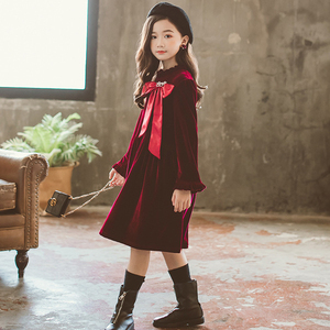 Robes de soirée pour enfants, style princesse, à manches papillon, pour filles, modèles de mannequins, provenant du marché chinois - Product Image 4